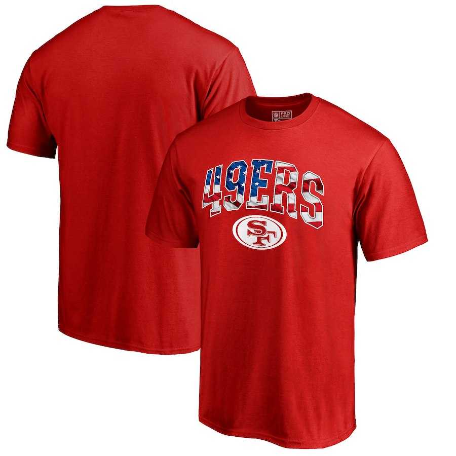 San Francisco 49ers NFL Pro Line by Fanatics Branded Banner Wave T-Shirt Red,We sell and wholesale San Francisco 49ers NFL Pro Line by Fanatics Branded Banner Wave T-Shirt Red on line form chian!